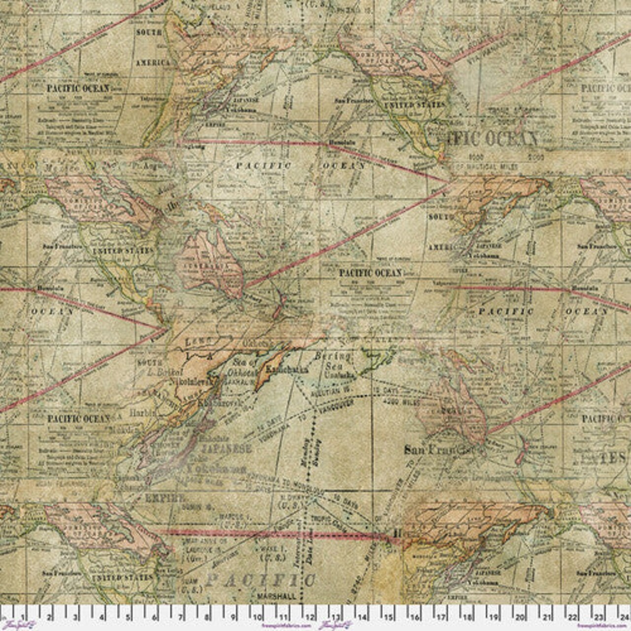 Fabric FreeSpirit Expedition Eclectic Elements by the Quarter Yard PWTH016.MULTI